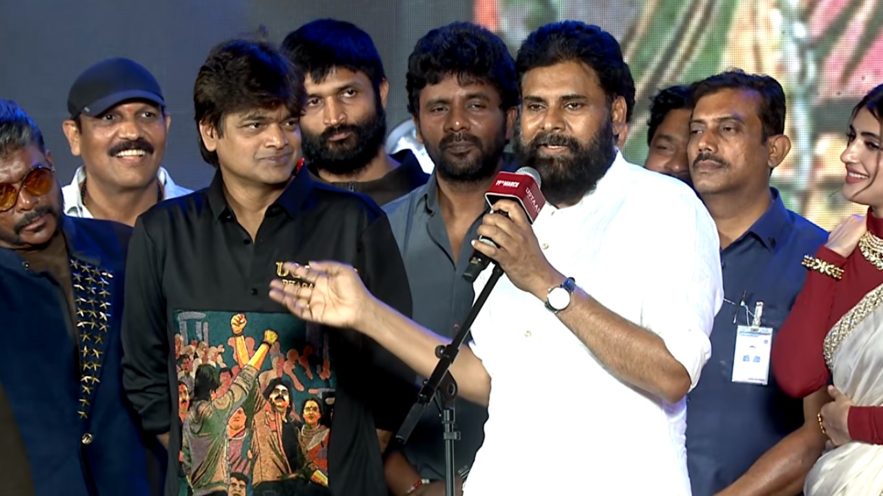 Pawan Kalyan's Passionate 'Ustaad' Speech: Cinema is My Life, My Breath! Pawan Kalyan's Passionate 'Ustaad' Speech: Cinema is My Life, My Breath!