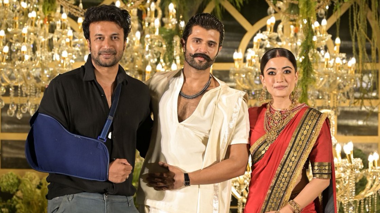 Actor Satyadev Injured: Undergoes Surgery, Spotted at Vijay-Rashmika Reception Actor Satyadev Injured: Undergoes Surgery, Spotted at Vijay-Rashmika Reception