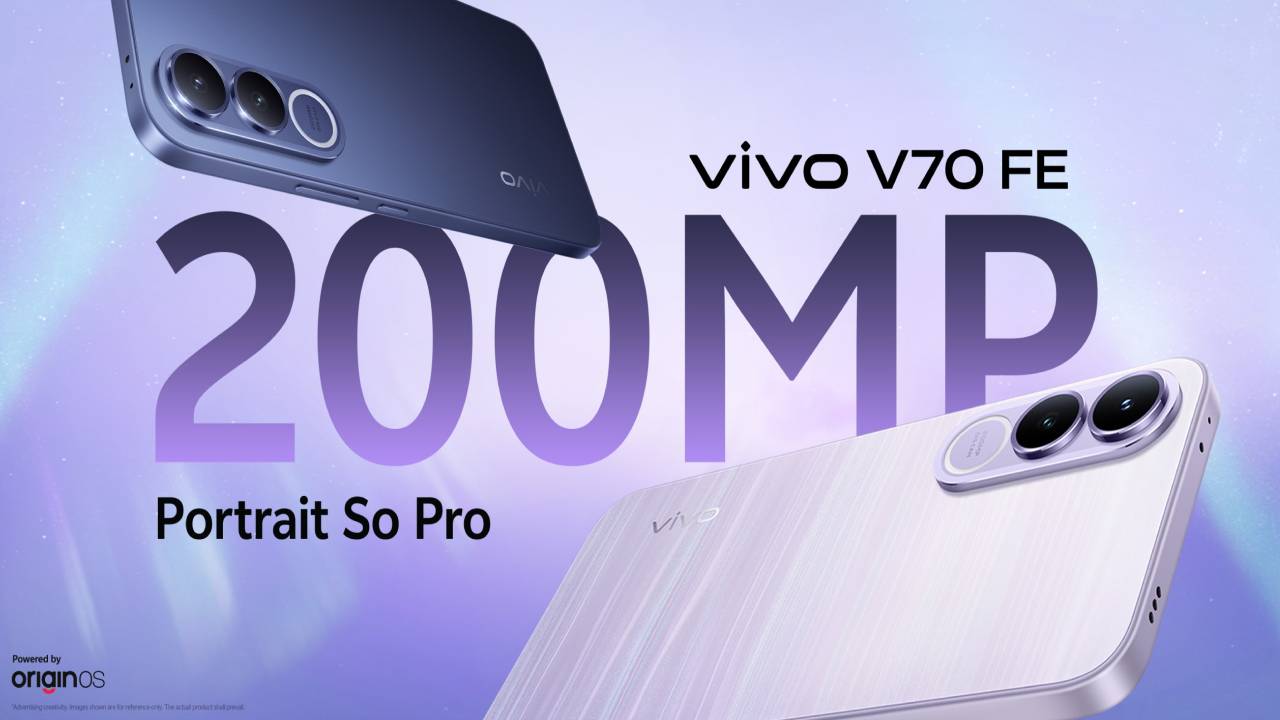 Vivo V70 FE సంచలనం! 200MP కెమెరాతో వస్తున్న ఈ ఫోన్ మీ సొంతం చేసుకునే అవకాశం మీ చేతుల్లోనే! Vivo V70 FE సంచలనం! 200MP కెమెరాతో వస్తున్న ఈ ఫోన్ మీ సొంతం చేసుకునే అవకాశం మీ చేతుల్లోనే!