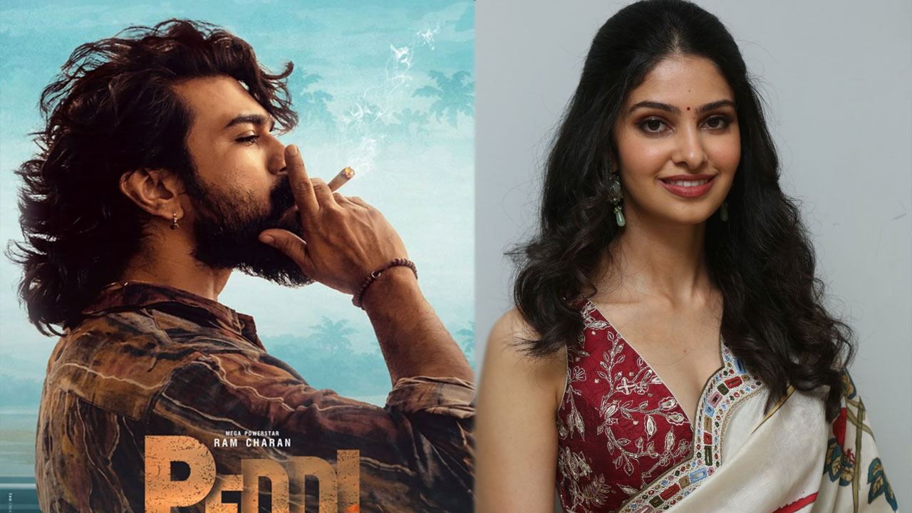 Manasa Varanasi Lands Jackpot Role & Special Song with Ram Charan in 'Peddi' Manasa Varanasi Lands Jackpot Role & Special Song with Ram Charan in 'Peddi'