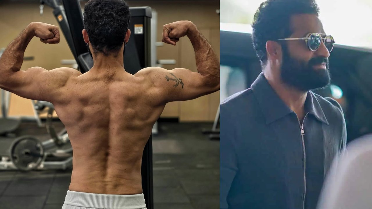 NTR షాకింగ్ ట్రాన్స్ఫర్మేషన్! డ్రాగన్ కోసం కండలు పెంచిన ఎన్టీఆర్.. ఫోటోలు వైరల్! NTR షాకింగ్ ట్రాన్స్ఫర్మేషన్! డ్రాగన్ కోసం కండలు పెంచిన ఎన్టీఆర్.. ఫోటోలు వైరల్!