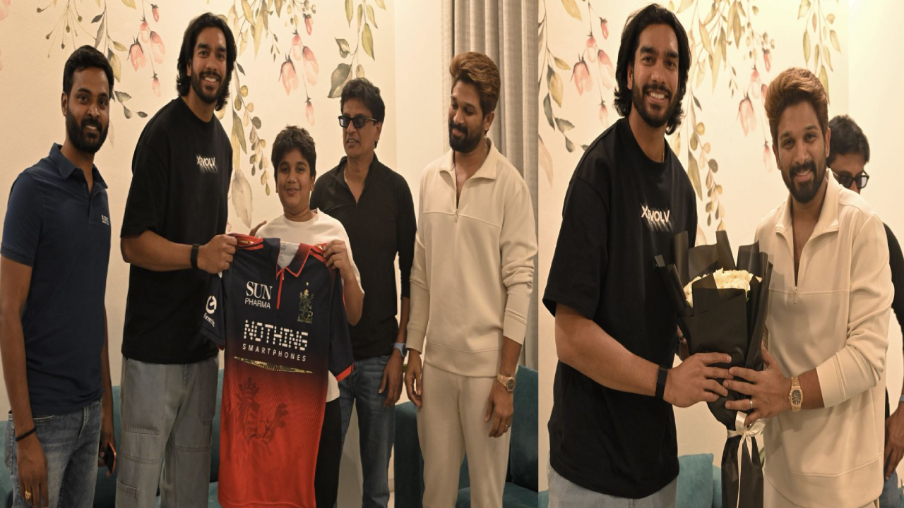 అల్లు అర్జున్ ఇంట్లో RCB స్టార్ షాకింగ్ ఎంట్రీ! బన్నీ కొడుకుకు అదిరిపోయే గిఫ్ట్! అల్లు అర్జున్ ఇంట్లో RCB స్టార్ షాకింగ్ ఎంట్రీ! బన్నీ కొడుకుకు అదిరిపోయే గిఫ్ట్!