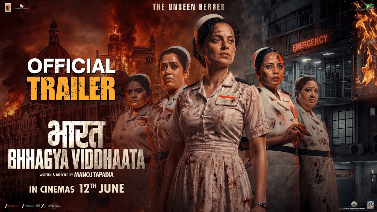 కంగనా రనౌత్ సంచలన నిర్ణయం.. ముంబై దాడుల కథతో 'భారత్ భాగ్య విధాత' ట్రైలర్ వైరల్! కంగనా రనౌత్ సంచలన నిర్ణయం.. ముంబై దాడుల కథతో 'భారత్ భాగ్య విధాత' ట్రైలర్ వైరల్!