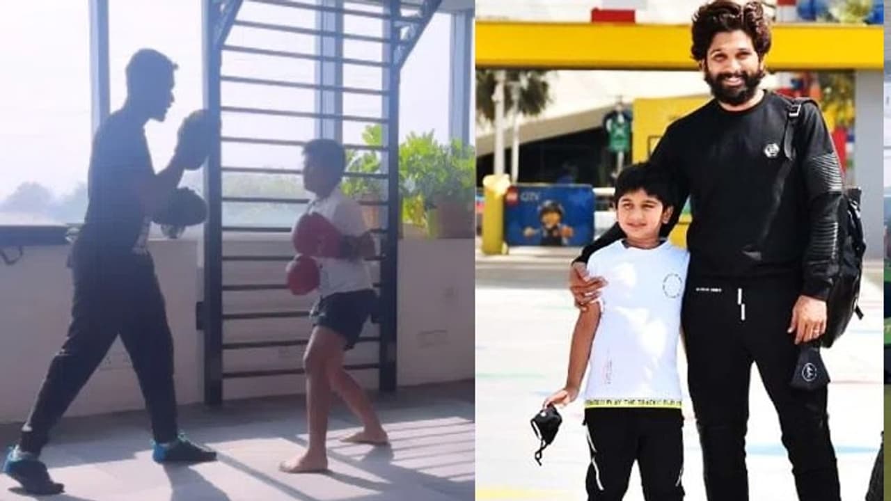 షాకింగ్: అల్లు అర్జున్ తనయుడికి ఇప్పుడే ట్రైనింగ్! వారసుడి ఎంట్రీకి బన్నీ ప్లాన్? షాకింగ్: అల్లు అర్జున్ తనయుడికి ఇప్పుడే ట్రైనింగ్! వారసుడి ఎంట్రీకి బన్నీ ప్లాన్?