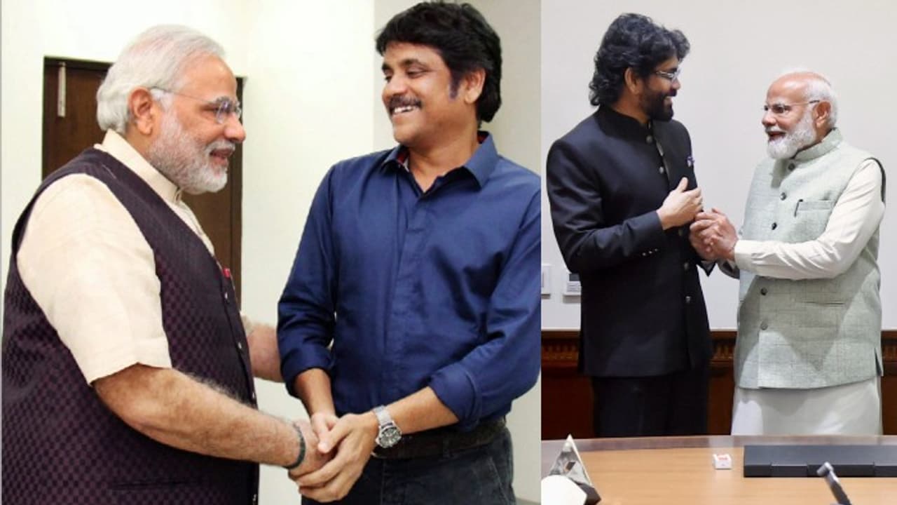 నాగార్జున మంచితనం ఫస్ట్ టైం మోడీకి ఎలా తెలిసిందో తెలుసా.. కింగ్ కి స్వీట్ షాక్ ఇచ్చిన ప్రధాని నాగార్జున మంచితనం ఫస్ట్ టైం మోడీకి ఎలా తెలిసిందో తెలుసా.. కింగ్ కి స్వీట్ షాక్ ఇచ్చిన ప్రధాని
