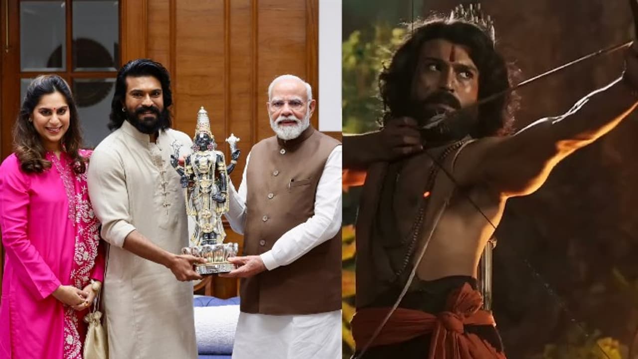 నరేంద్ర మోదీతో రామ్ చరణ్, ఉపాసన దంపతులు.. ఆర్చరీకి బ్రాండ్ అంబాసిడర్ గా సరైనోడు, ఫ్యాన్స్ క్రేజీ రియాక్షన్ నరేంద్ర మోదీతో రామ్ చరణ్, ఉపాసన దంపతులు.. ఆర్చరీకి బ్రాండ్ అంబాసిడర్ గా సరైనోడు, ఫ్యాన్స్ క్రేజీ రియాక్షన్