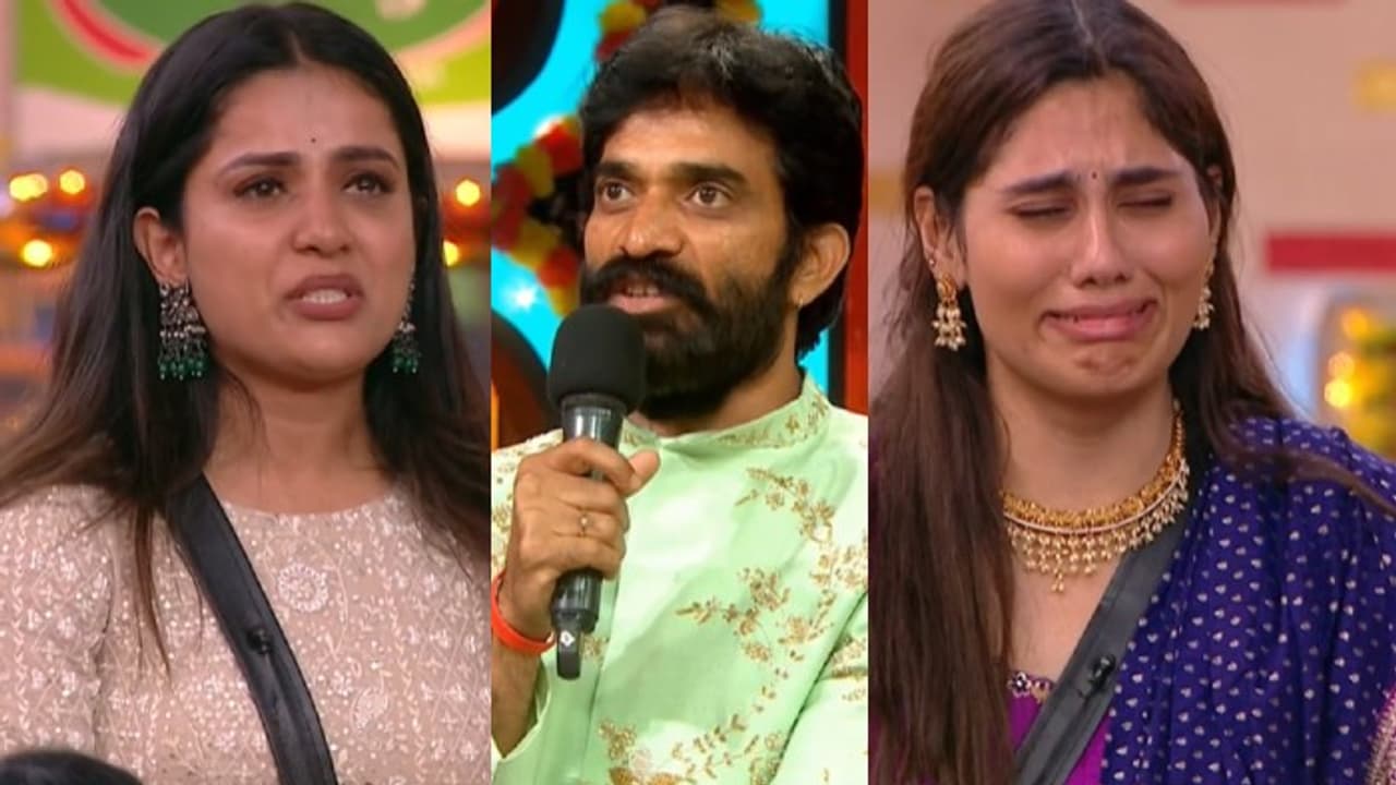 ఊహించని విధంగా భరణి ఎలిమినేటెడ్, ఇమ్మాన్యుయేల్ పవర్ అస్త్ర వృధా.. భరించలేక వెక్కి వెక్కి ఏడ్చిన తనూజ, దివ్య ఊహించని విధంగా భరణి ఎలిమినేటెడ్, ఇమ్మాన్యుయేల్ పవర్ అస్త్ర వృధా.. భరించలేక వెక్కి వెక్కి ఏడ్చిన తనూజ, దివ్య