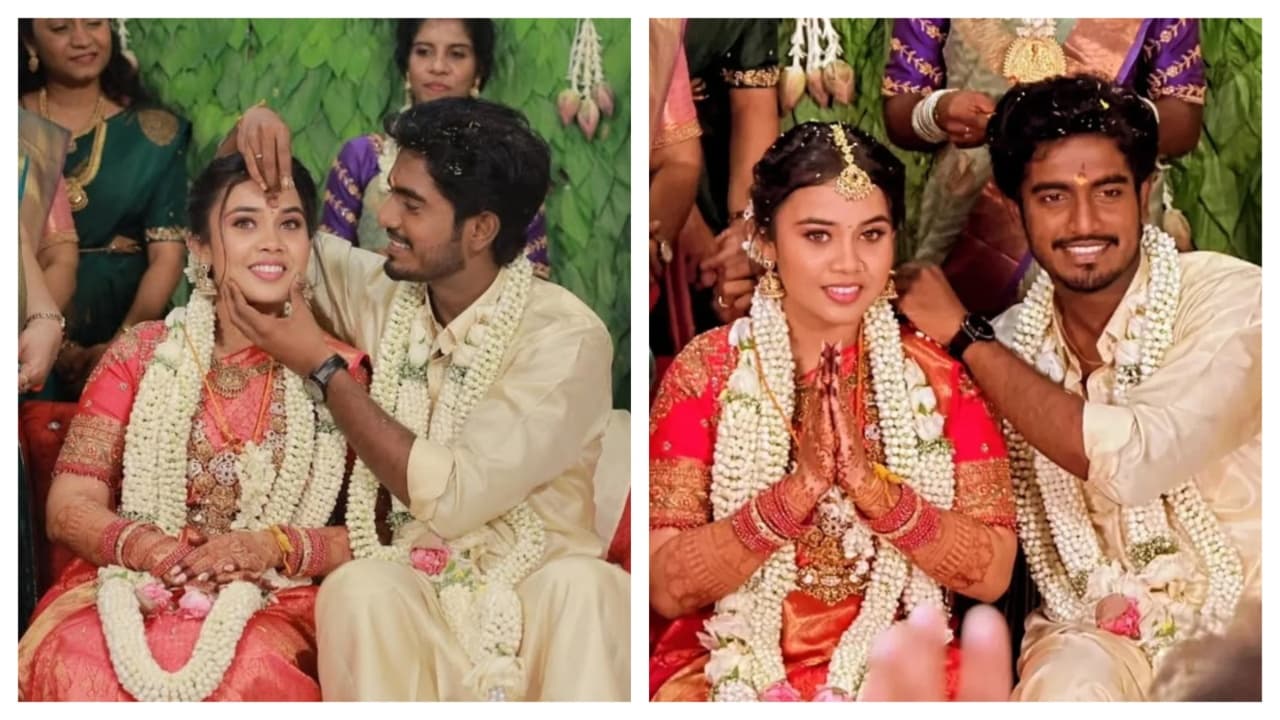 ప్రేయసిని పెళ్లి చేసుకున్న టూరిస్ట్ ఫ్యామిలీ డైరెక్టర్.. జంట ఎంత చూడముచ్చటగా ఉన్నారో చూశారా, వైరల్ ఫొటోస్ ప్రేయసిని పెళ్లి చేసుకున్న టూరిస్ట్ ఫ్యామిలీ డైరెక్టర్.. జంట ఎంత చూడముచ్చటగా ఉన్నారో చూశారా, వైరల్ ఫొటోస్
