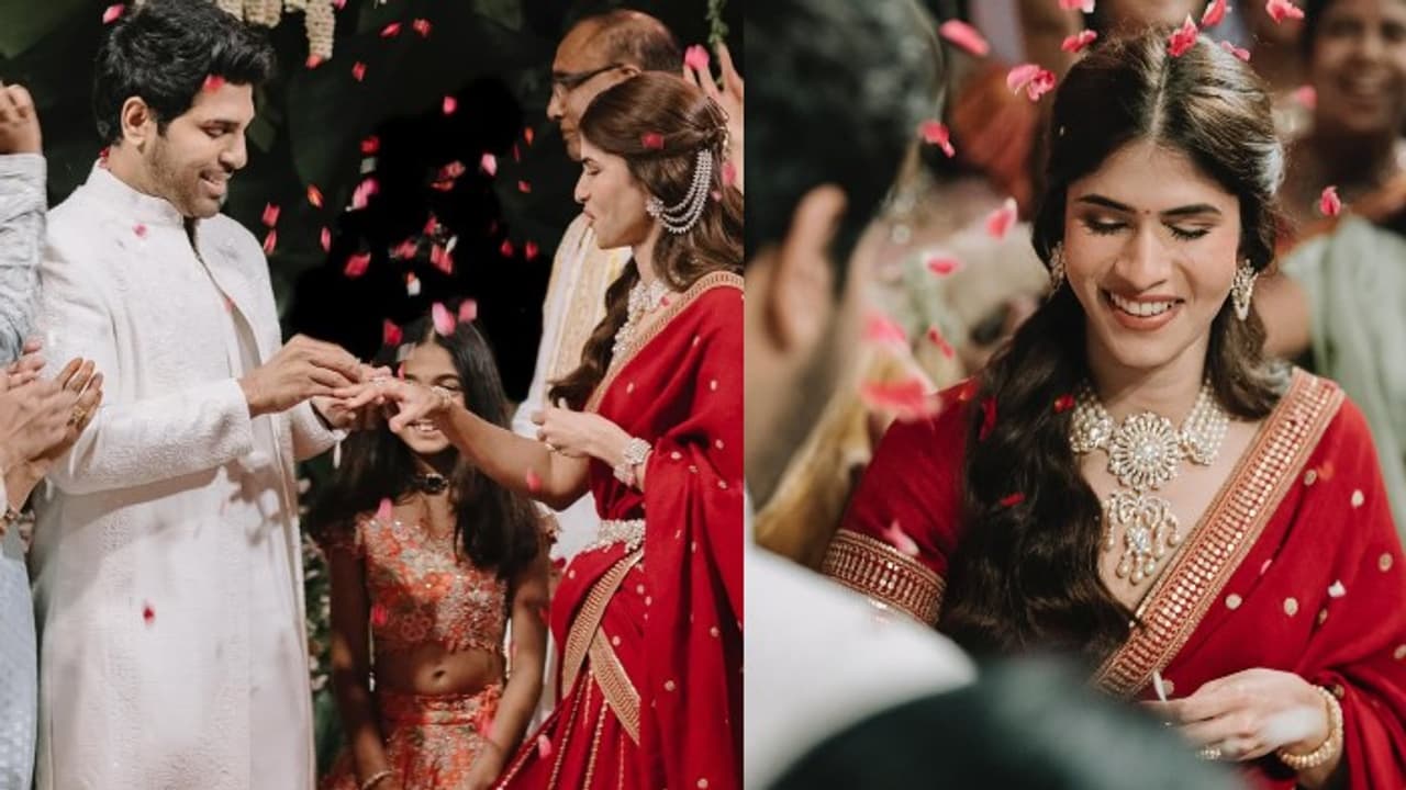 ఘనంగా అల్లు శిరీష్, నయనిక నిశ్చితార్థం.. మెగా, అల్లు ఫ్యామిలీల సందడి మధ్య వేడుక.. ఫోటోస్ ఇవిగో ఘనంగా అల్లు శిరీష్, నయనిక నిశ్చితార్థం.. మెగా, అల్లు ఫ్యామిలీల సందడి మధ్య వేడుక.. ఫోటోస్ ఇవిగో