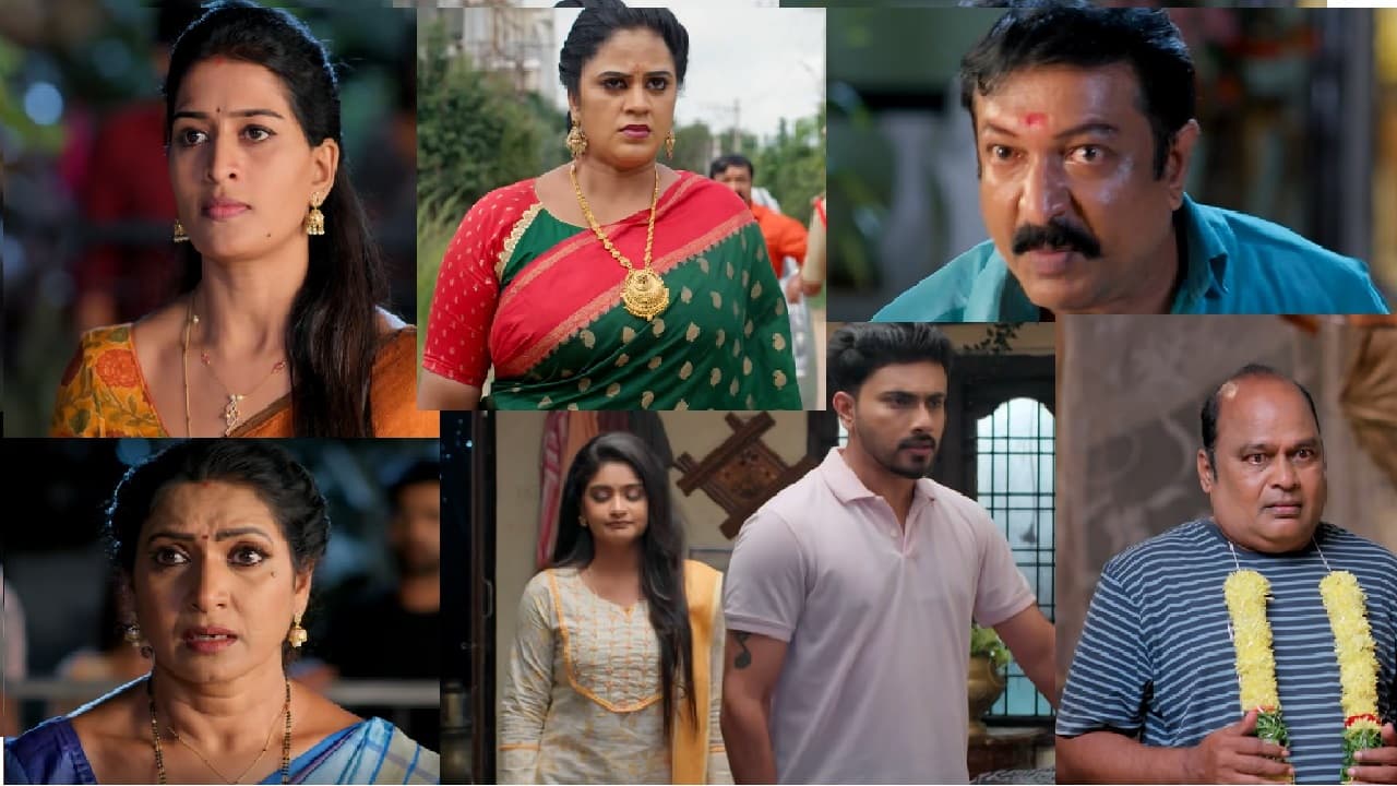 ఇల్లు ఇల్లాలు పిల్లలు today Episode: అర్ధరాత్రి నర్మద ఇంటిముందు సేనాపతి రచ్చ, రామరాజును చంపేస్తానంటూ బెదిరింపులు ఇల్లు ఇల్లాలు పిల్లలు today Episode: అర్ధరాత్రి నర్మద ఇంటిముందు సేనాపతి రచ్చ, రామరాజును చంపేస్తానంటూ బెదిరింపులు