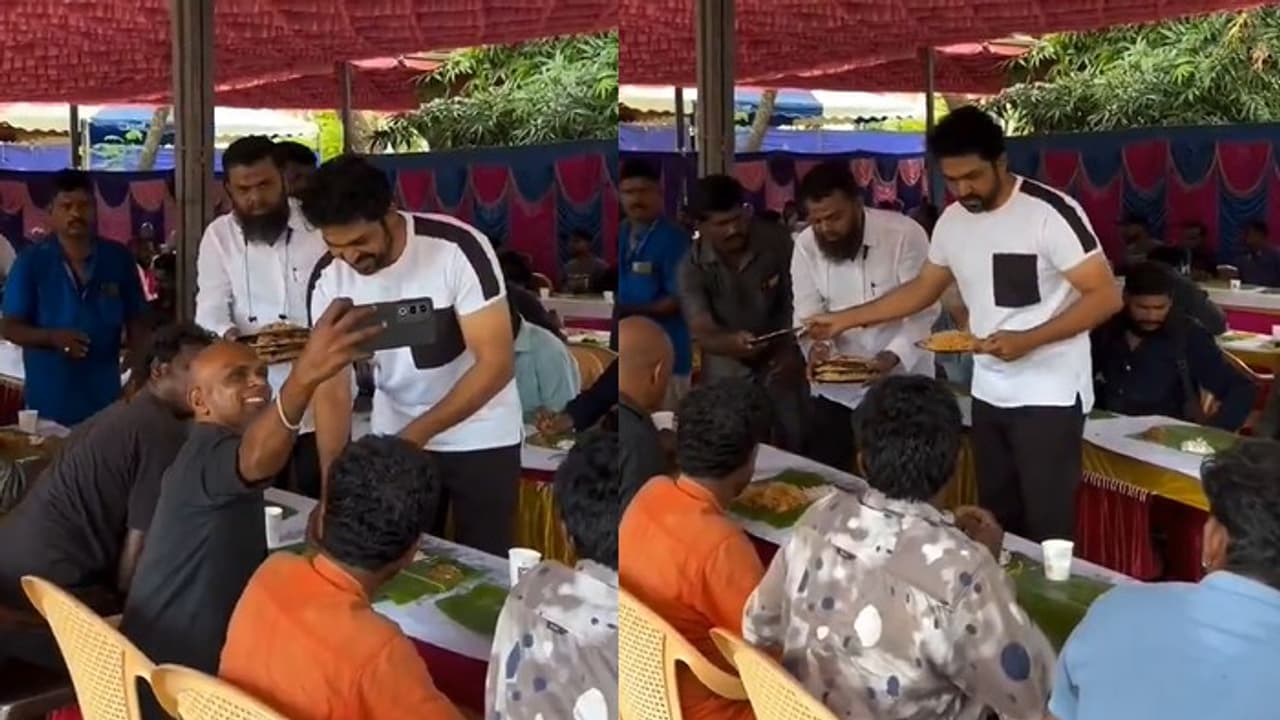 కార్తీ సింప్లిసిటీ చూస్తే మెచ్చుకోకుండా ఉండలేరు, అందరినీ కూర్చోబెట్టి స్వయంగా భోజనాలు వడ్డించిన హీరో కార్తీ సింప్లిసిటీ చూస్తే మెచ్చుకోకుండా ఉండలేరు, అందరినీ కూర్చోబెట్టి స్వయంగా భోజనాలు వడ్డించిన హీరో