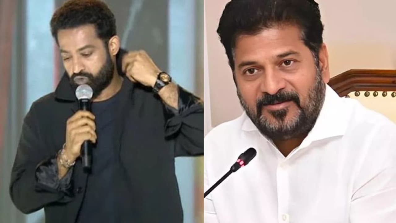 రేవంత్ రెడ్డికి జూనియర్ ఎన్టీఆర్ క్షమాపణలు, కారణం ఏంటంటే? రేవంత్ రెడ్డికి జూనియర్ ఎన్టీఆర్ క్షమాపణలు, కారణం ఏంటంటే?