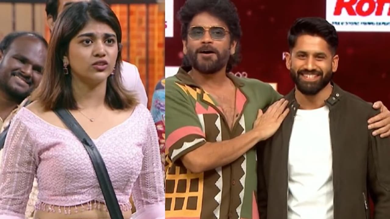 నాకు చెప్పకుండా చైతూ అన్నీ సైలెంట్ గా చేసేస్తున్నాడు, బిగ్ బాస్ వేదికపై నాగార్జున.. రీతూ అతి ప్రేమ చూశారా నాకు చెప్పకుండా చైతూ అన్నీ సైలెంట్ గా చేసేస్తున్నాడు, బిగ్ బాస్ వేదికపై నాగార్జున.. రీతూ అతి ప్రేమ చూశారా