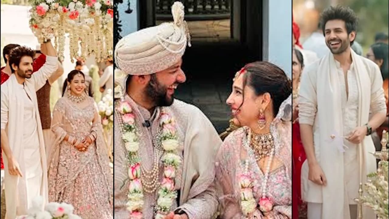 Kartik Aaryan: చెల్లి పెళ్లి వేడుకలో హంగామా చేసిన యంగ్ హీరో, సందడి మొత్తం అతడిదే.. వైరల్ ఫోటోస్ Kartik Aaryan: చెల్లి పెళ్లి వేడుకలో హంగామా చేసిన యంగ్ హీరో, సందడి మొత్తం అతడిదే.. వైరల్ ఫోటోస్