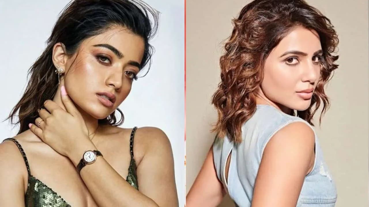 సమంత సంచలనం! టాప్ 10 హీరోయిన్లలో రష్మికను ఎలా వెనక్కి నెట్టింది? సమంత సంచలనం! టాప్ 10 హీరోయిన్లలో రష్మికను ఎలా వెనక్కి నెట్టింది?