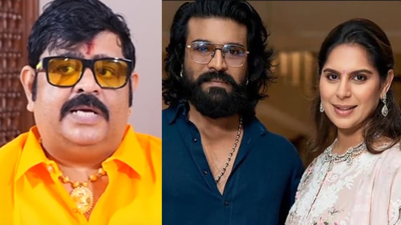రామ్ చరణ్ దంపతులకు కవలలు: వేణుస్వామి జ్యోస్యం బొక్కా? మెగా ఫ్యాన్స్ షాక్! రామ్ చరణ్ దంపతులకు కవలలు: వేణుస్వామి జ్యోస్యం బొక్కా? మెగా ఫ్యాన్స్ షాక్!