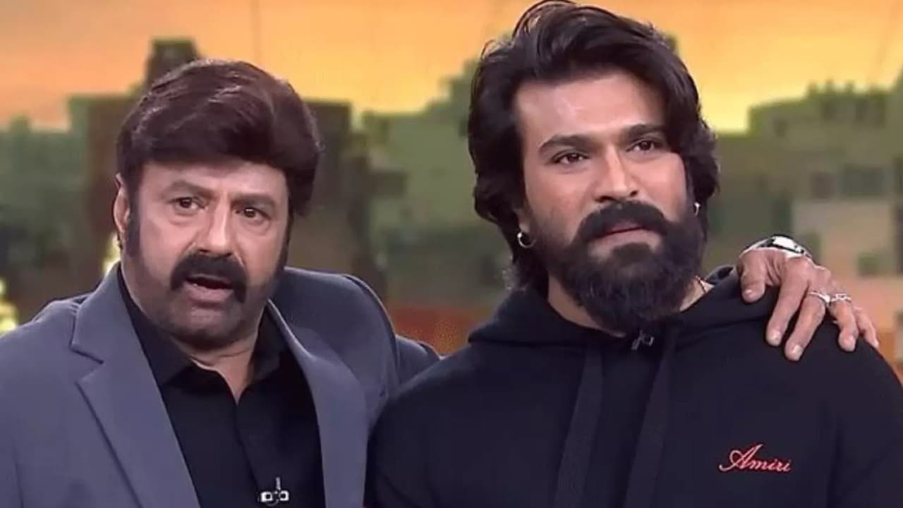 Balakrishna's Surprise Gift to Ram Charan for Twins Delights Mega & Nandamuri Fans Balakrishna's Surprise Gift to Ram Charan for Twins Delights Mega & Nandamuri Fans