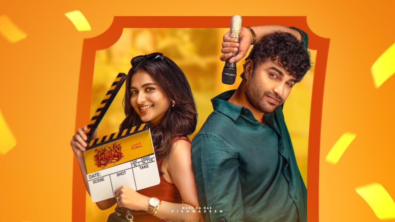 విశ్వక్ సేన్ 'ఫంకీ' మూవీ: ఫస్ట్ రివ్యూతోనే బ్లాక్ బస్టర్ టాక్! ఇక థియేటర్లు షేక్ అవ్వాల్సిందే! విశ్వక్ సేన్ 'ఫంకీ' మూవీ: ఫస్ట్ రివ్యూతోనే బ్లాక్ బస్టర్ టాక్! ఇక థియేటర్లు షేక్ అవ్వాల్సిందే!