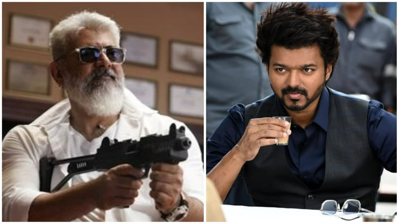 బాక్సాఫీస్ బద్దలు: విజయ్ vs అజిత్! ఫిబ్రవరి 20న థియేటర్లలో రచ్చ రచ్చే! బాక్సాఫీస్ బద్దలు: విజయ్ vs అజిత్! ఫిబ్రవరి 20న థియేటర్లలో రచ్చ రచ్చే!