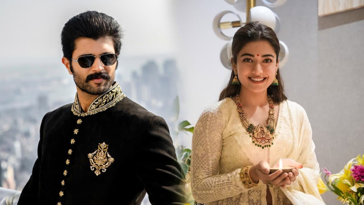 Rashmika Mandanna Reveals First On-Screen Kiss with Vijay Deverakonda Amidst Wedding Buzz Rashmika Mandanna Reveals First On-Screen Kiss with Vijay Deverakonda Amidst Wedding Buzz