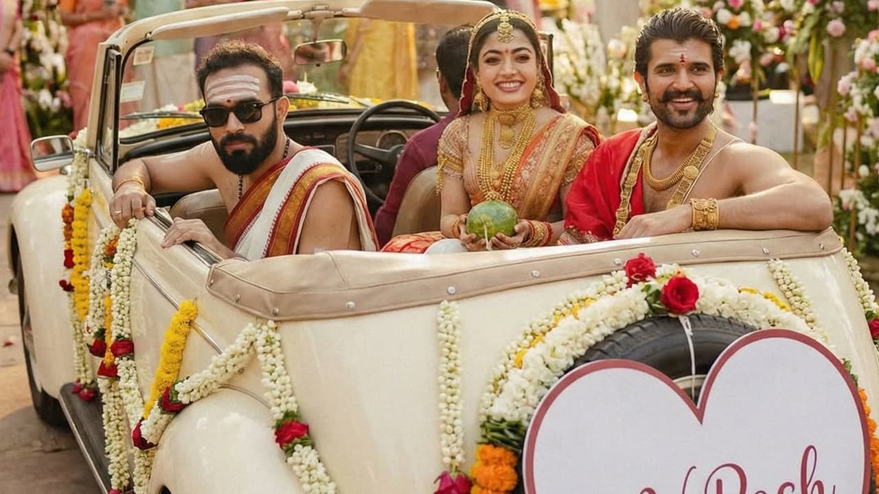 Vijay & Rashmika AI Wedding Photos Go Viral, Stun Fans! The Truth Revealed Vijay & Rashmika AI Wedding Photos Go Viral, Stun Fans! The Truth Revealed