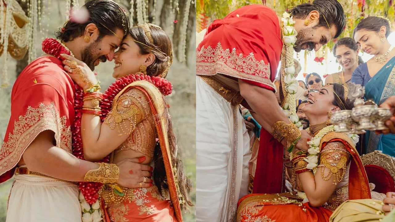 Rashmika's Wedding Photo Breaks Kohli's Instagram Record, Goes Viral Rashmika's Wedding Photo Breaks Kohli's Instagram Record, Goes Viral