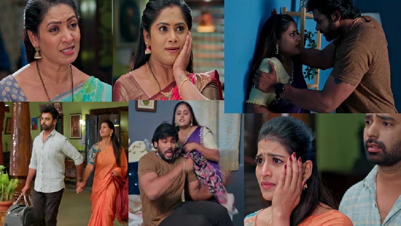 Shocking: Narmada Attacked in 'Illu Illalu Pillalu' Serial, Family on Brink of Separation! Shocking: Narmada Attacked in 'Illu Illalu Pillalu' Serial, Family on Brink of Separation!