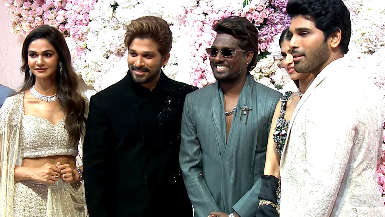 Allu Sirish Wedding: Balayya, Charan & Tollywood Stars Grace Grand Pre-Wedding Reception! Viral Pics Allu Sirish Wedding: Balayya, Charan & Tollywood Stars Grace Grand Pre-Wedding Reception! Viral Pics