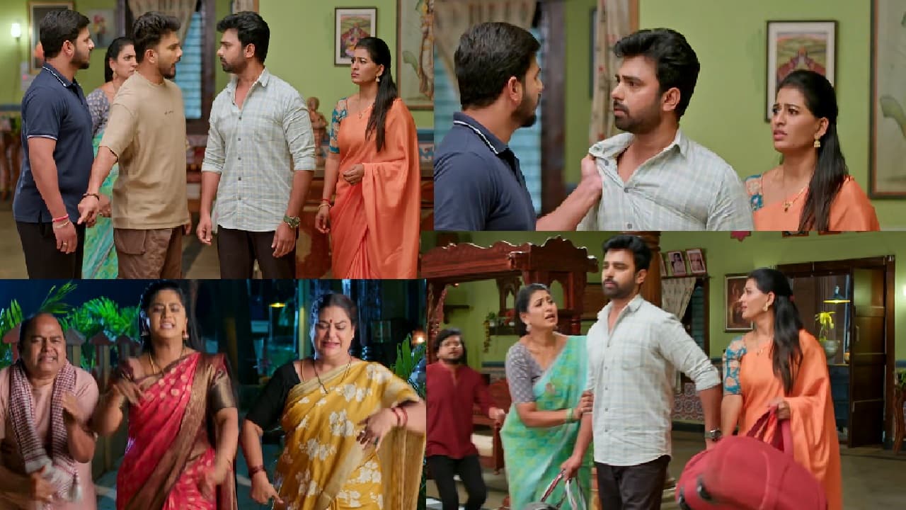 ఇల్లు ఇల్లాలు పిల్లలు: షాకింగ్ టర్న్! ఇంటి నుండి సాగర్, నర్మద అవుట్!! ఇల్లు ఇల్లాలు పిల్లలు: షాకింగ్ టర్న్! ఇంటి నుండి సాగర్, నర్మద అవుట్!!