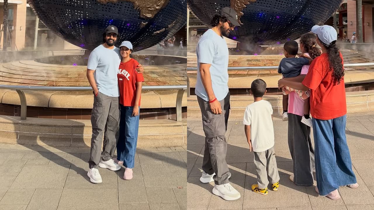మాస్ ట్రీట్: కొడుకులతో శివ కార్తికేయన్ ఫస్ట్ ఫారిన్ ట్రిప్! సింగపూర్ లో రచ్చ రచ్చ! మాస్ ట్రీట్: కొడుకులతో శివ కార్తికేయన్ ఫస్ట్ ఫారిన్ ట్రిప్! సింగపూర్ లో రచ్చ రచ్చ!
