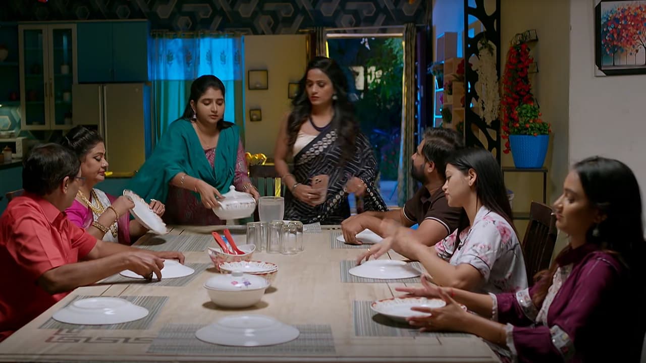 Brahmamudi Twist: Indu's Shocking Warning to Aparna; Bhramarambha Rages Brahmamudi Twist: Indu's Shocking Warning to Aparna; Bhramarambha Rages