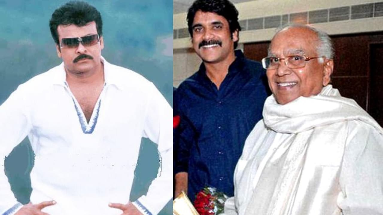 ANR's Powerful Take on Talent vs. Background: Chiranjeevi's Success & Nagarjuna's Journey ANR's Powerful Take on Talent vs. Background: Chiranjeevi's Success & Nagarjuna's Journey