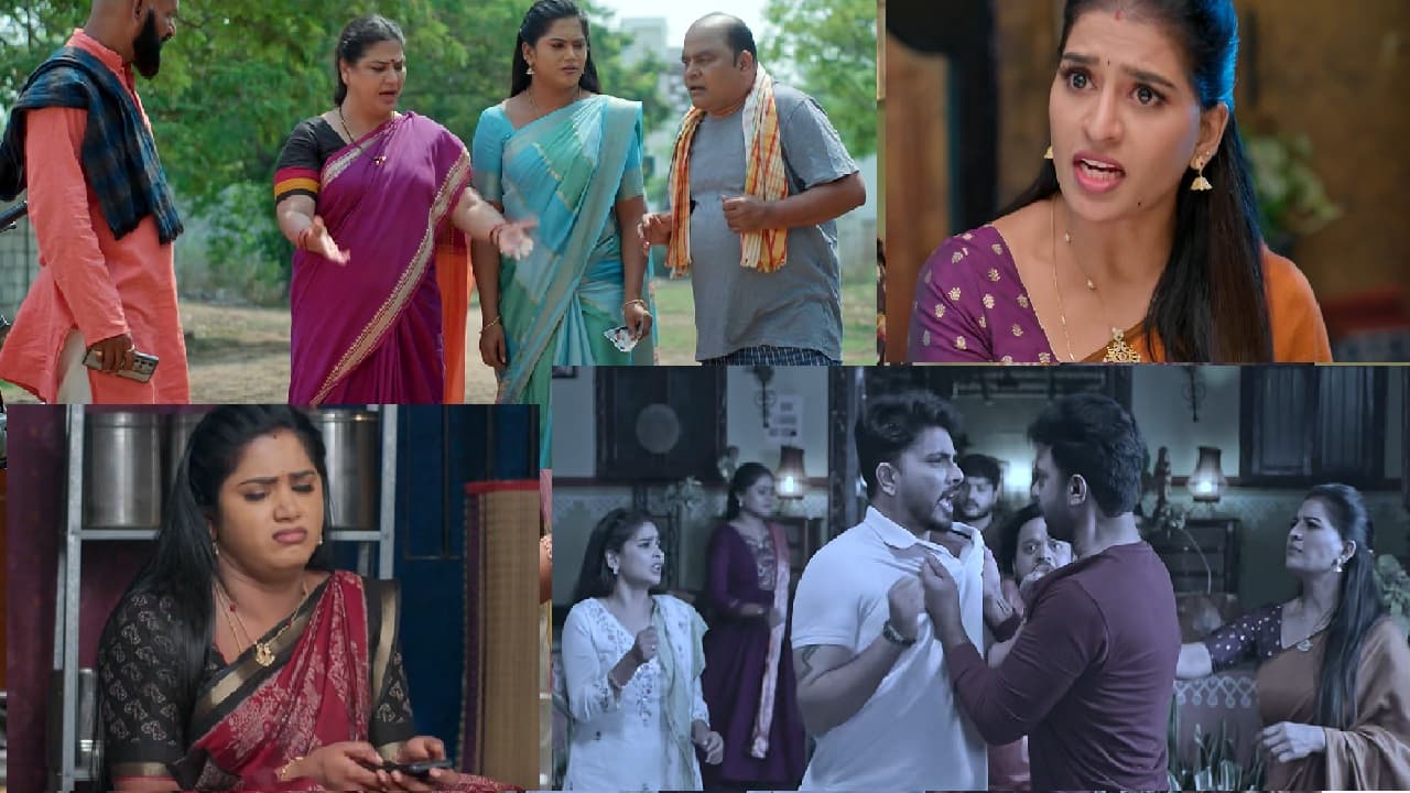 Illu Illalu Pillalu: Bhagyam's Deadly Plan for Chandu Amidst Family Conflict Illu Illalu Pillalu: Bhagyam's Deadly Plan for Chandu Amidst Family Conflict