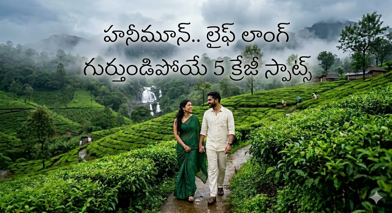 వైరల్ అవుతున్న టాప్ 5 హనీమూన్ స్పాట్స్! కొత్త జంటలకు బిగ్గెస్ట్ సర్ప్రైజ్! వైరల్ అవుతున్న టాప్ 5 హనీమూన్ స్పాట్స్! కొత్త జంటలకు బిగ్గెస్ట్ సర్ప్రైజ్!