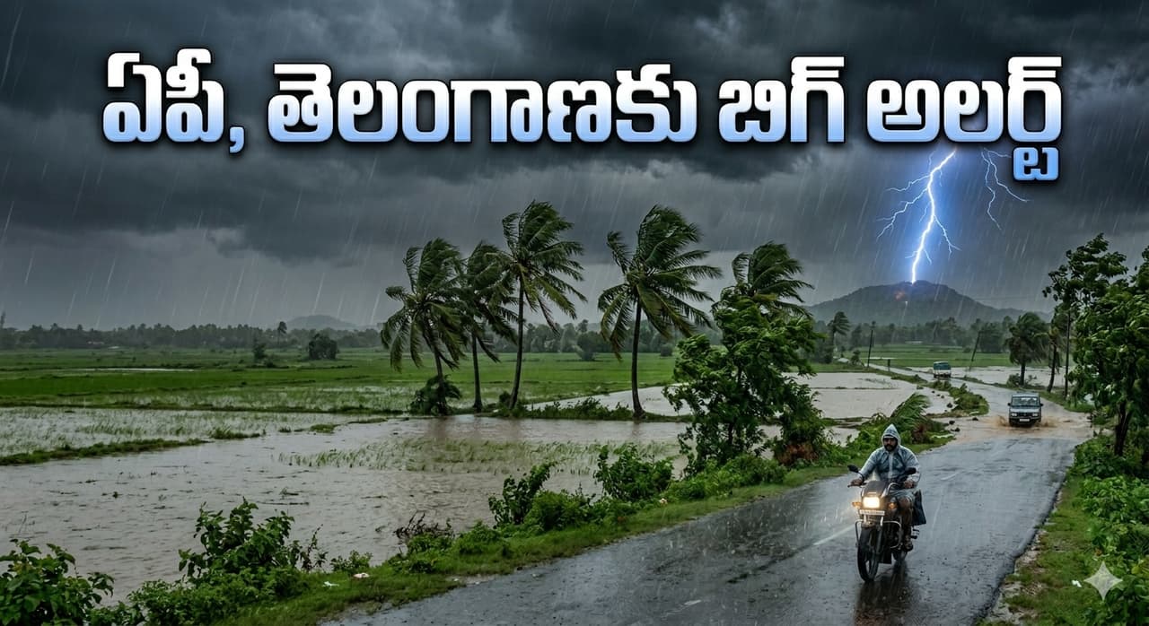 తెలంగాణలో వరుణుడి విధ్వంసం! 6 రోజులు రికార్డు వర్షాలు.. ఈ జిల్లాలకు హై-అలర్ట్! తెలంగాణలో వరుణుడి విధ్వంసం! 6 రోజులు రికార్డు వర్షాలు.. ఈ జిల్లాలకు హై-అలర్ట్!