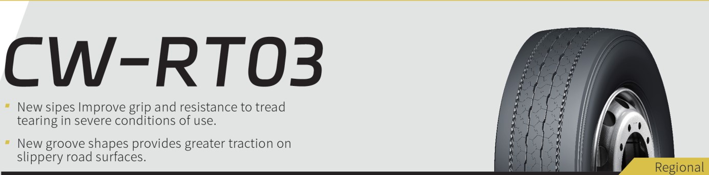 ANVELOPE VARA CROSSWIND CW RT03 385 65 R22.5 164K —