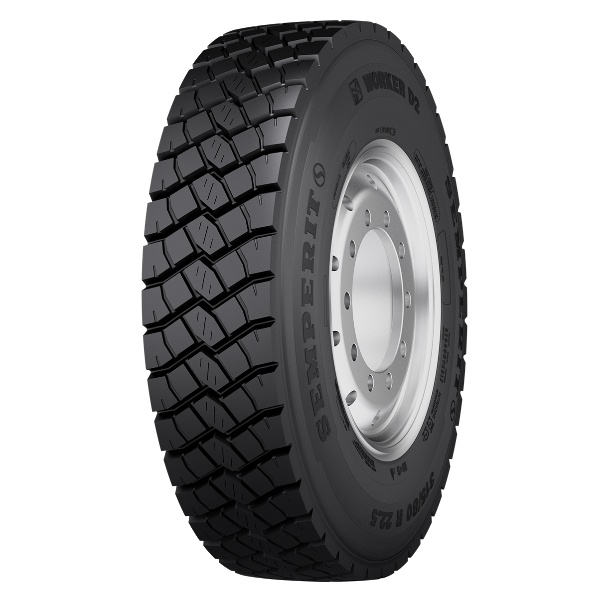 ANVELOPE VARA SEMPERIT WORKER D2 EU LRJ 13 80 R22.5 156/150K —