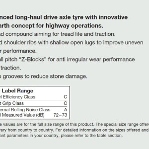 ANVELOPE VARA YOKOHAMA BLUEARTH 707 L 295 60 R22.5 150/147L — ANVELOPE VARA YOKOHAMA BLUEARTH 707 L 295 60 R22.5 150/147L —