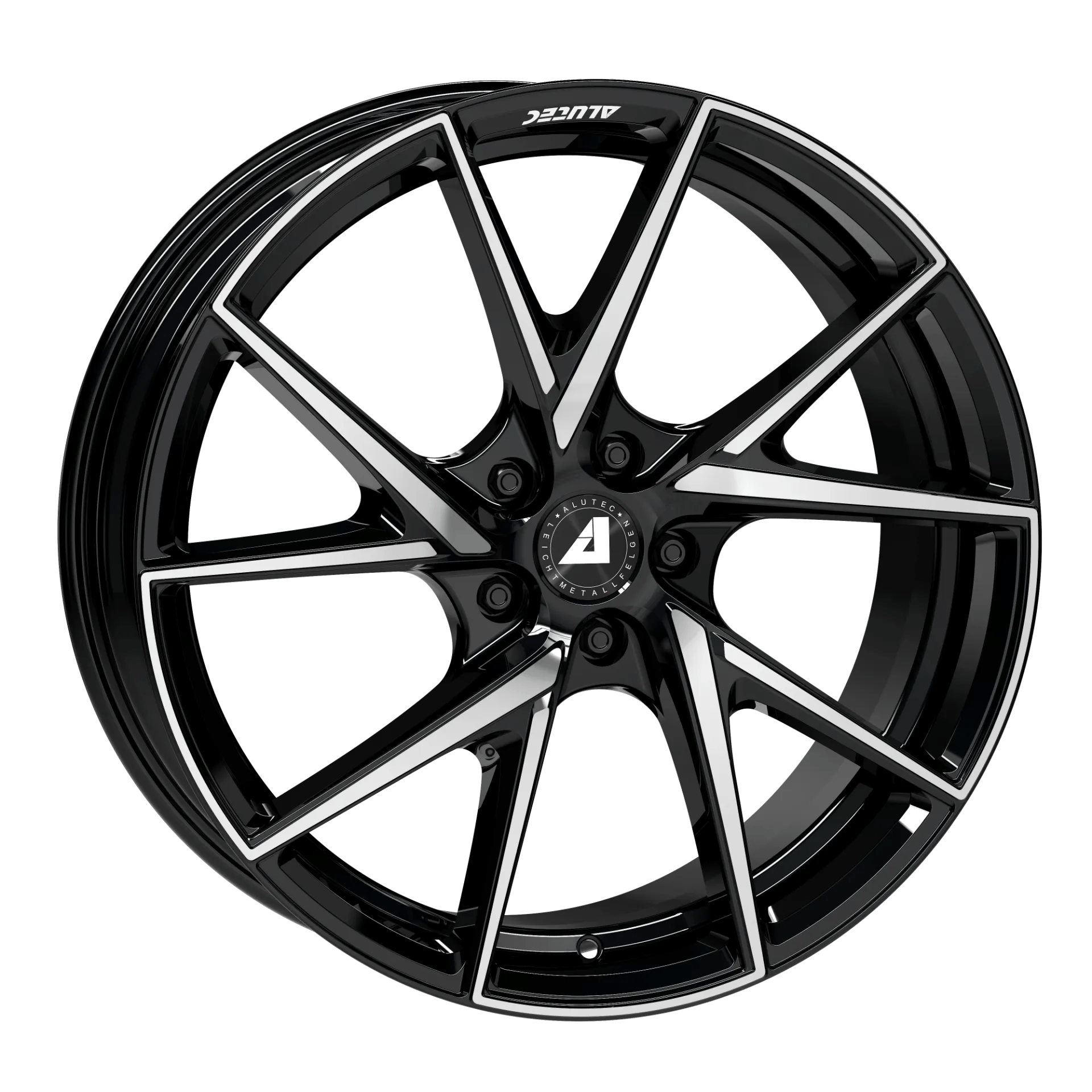 Jante ALUTEC ADX.01 DIAMANT-SCHWARZ-FRONTPOLIERT 7J17 4X108 ET18