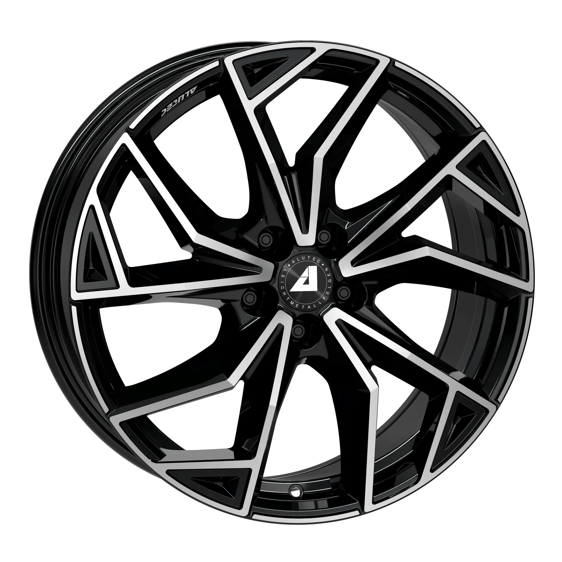Jante ALUTEC ADX.02 DIAMANT-SCHWARZ-FRONTPOLIERT 7.5J18 5X112 ET45