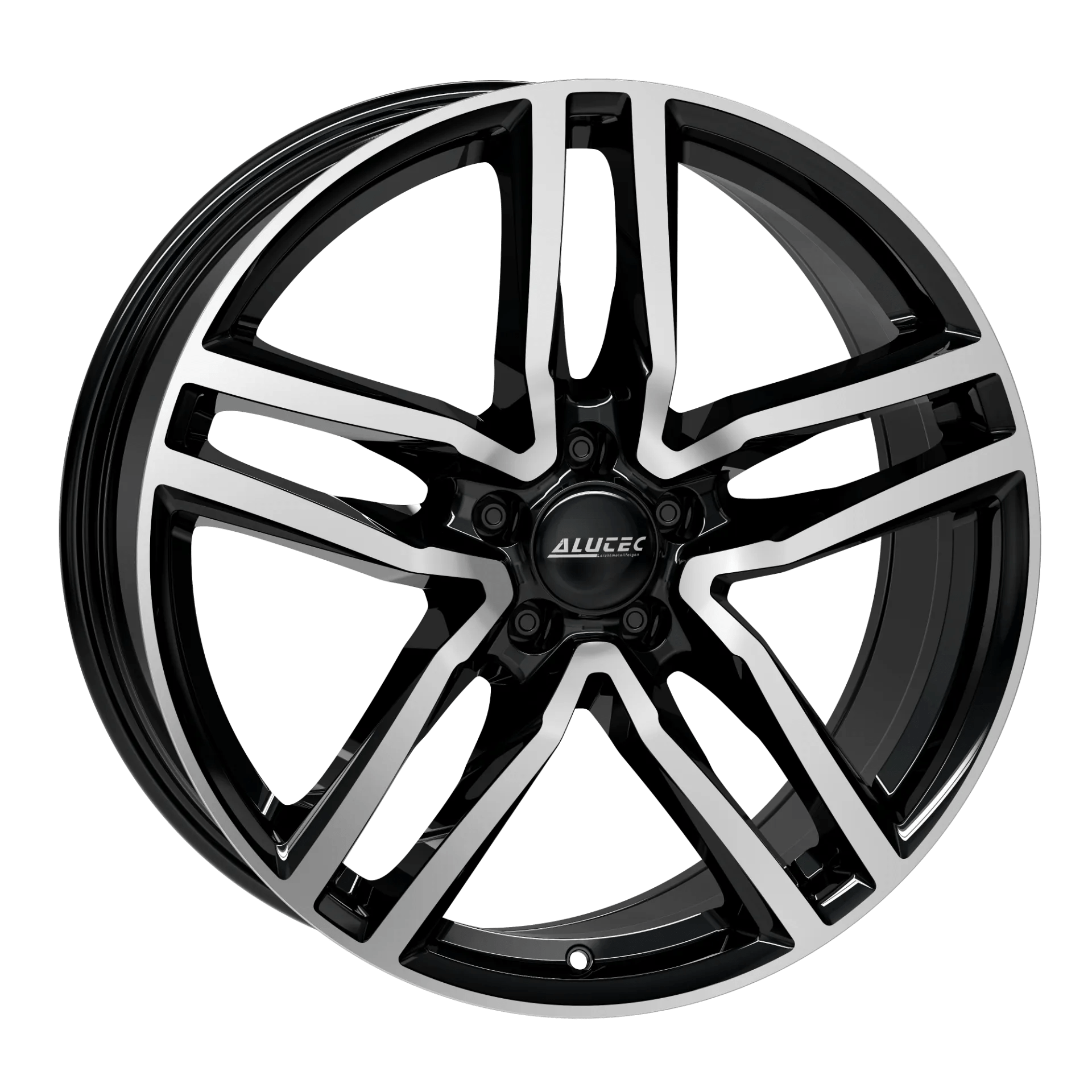 Jante ALUTEC IKENU DIAMANT-SCHWARZ-FRONTPOLIERT 8J18 5X112 ET38