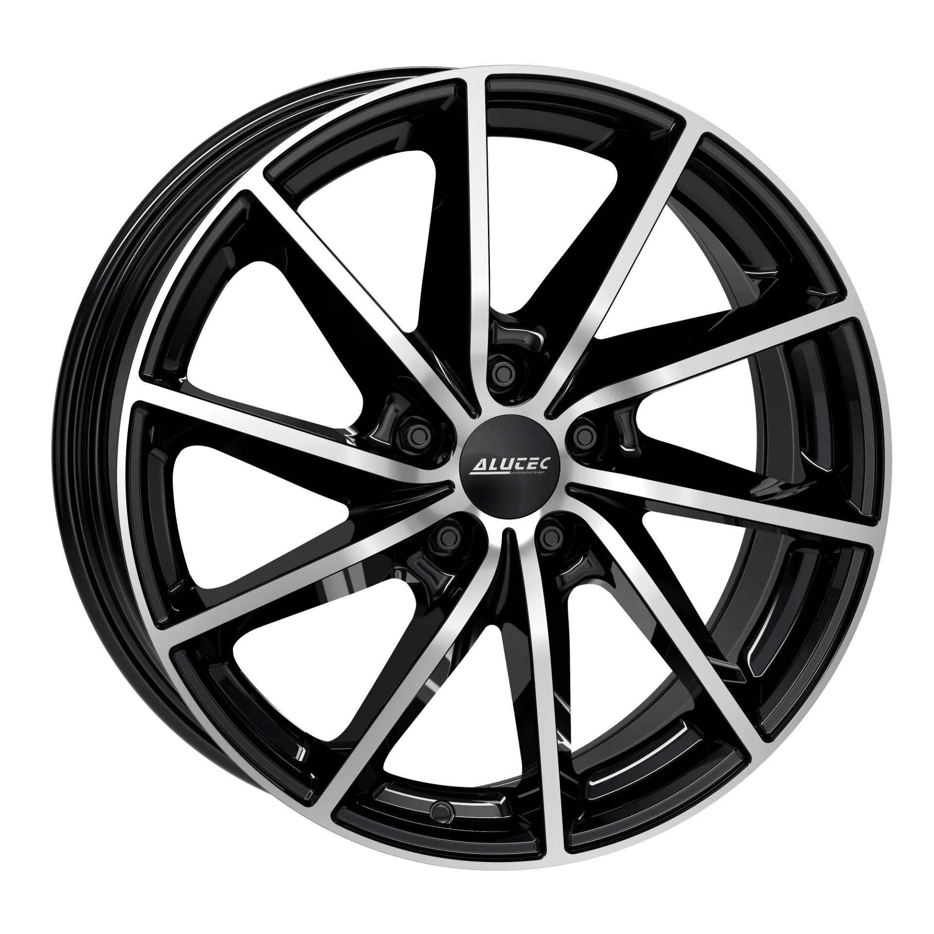 Jante ALUTEC SINGA DIAMANT-SCHWARZ-FRONTPOLIERT 6J15 4X100 ET39