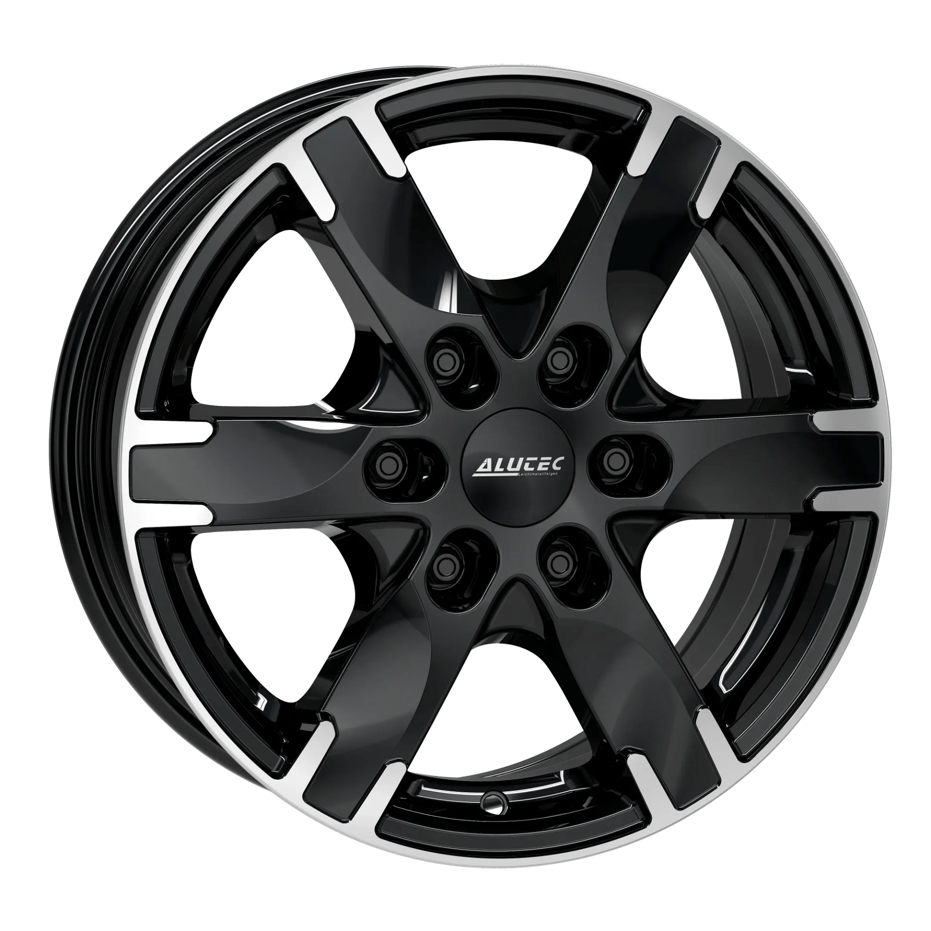 Jante ALUTEC TITAN DIAMANT-SCHWARZ-FRONTPOLIERT 8J18 6X114.3 ET45