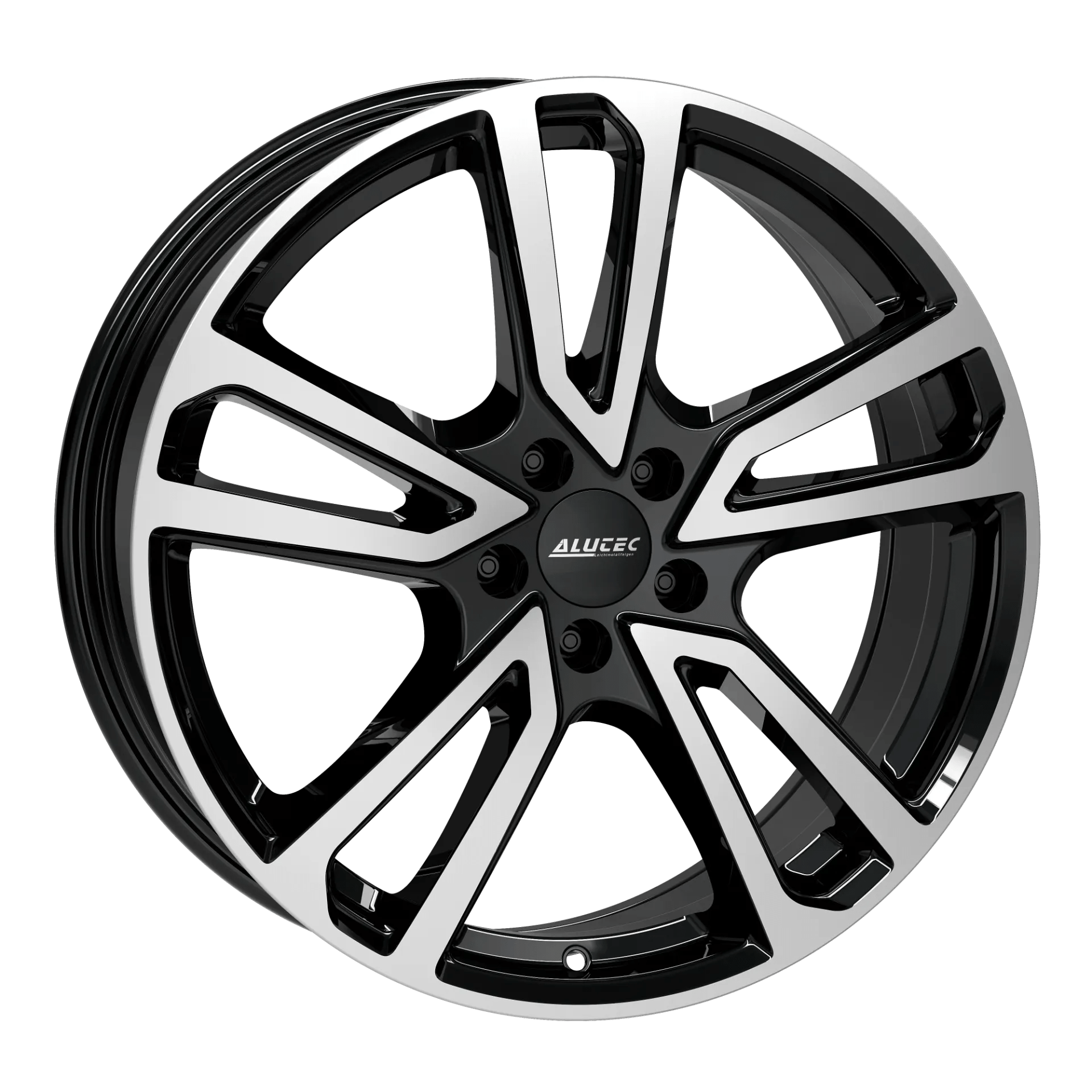 Jante ALUTEC TORMENTA diamond-black frontpolished 8J18 5X112 ET43