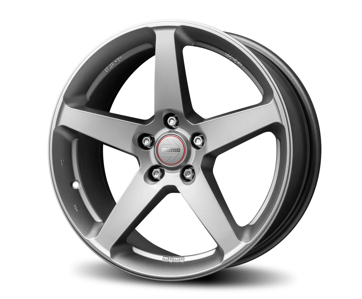 Jante MOMO Five Matt Titan Silver 8J18 5X112 ET42
