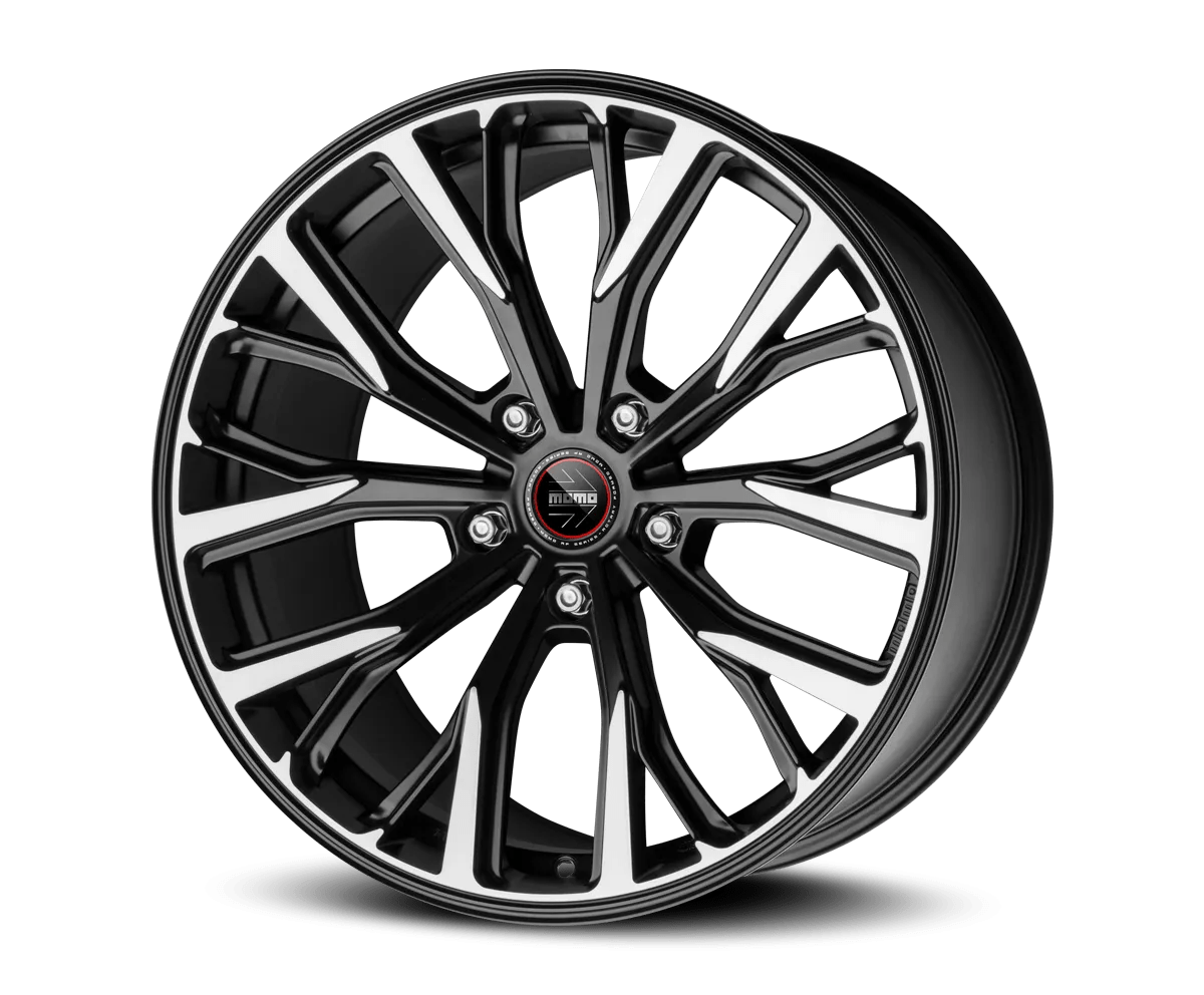 Jante MOMO RF-02 MATT BLACK POLISHED 9J20 5X114.3 ET40