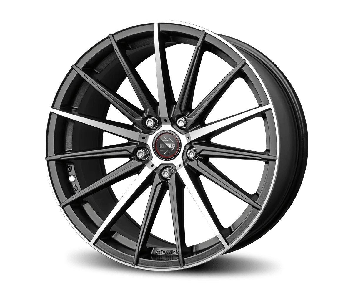 Jante MOMO RF-05 Matt Graphite Polished 8.5J19 5X112 ET48