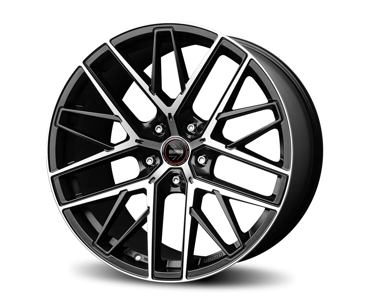Jante MOMO RFX-01 Matt Black Polished 9J21 5X112 ET42