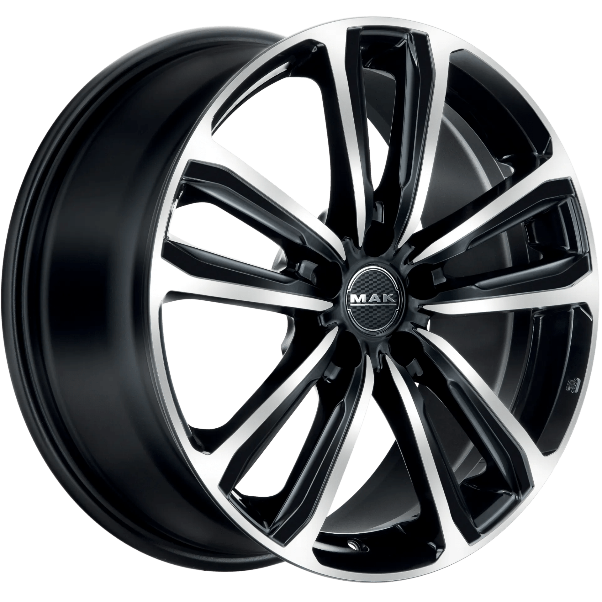 Jante MAK MAGMA BLACK MIRROR 8J18 5X115 ET46