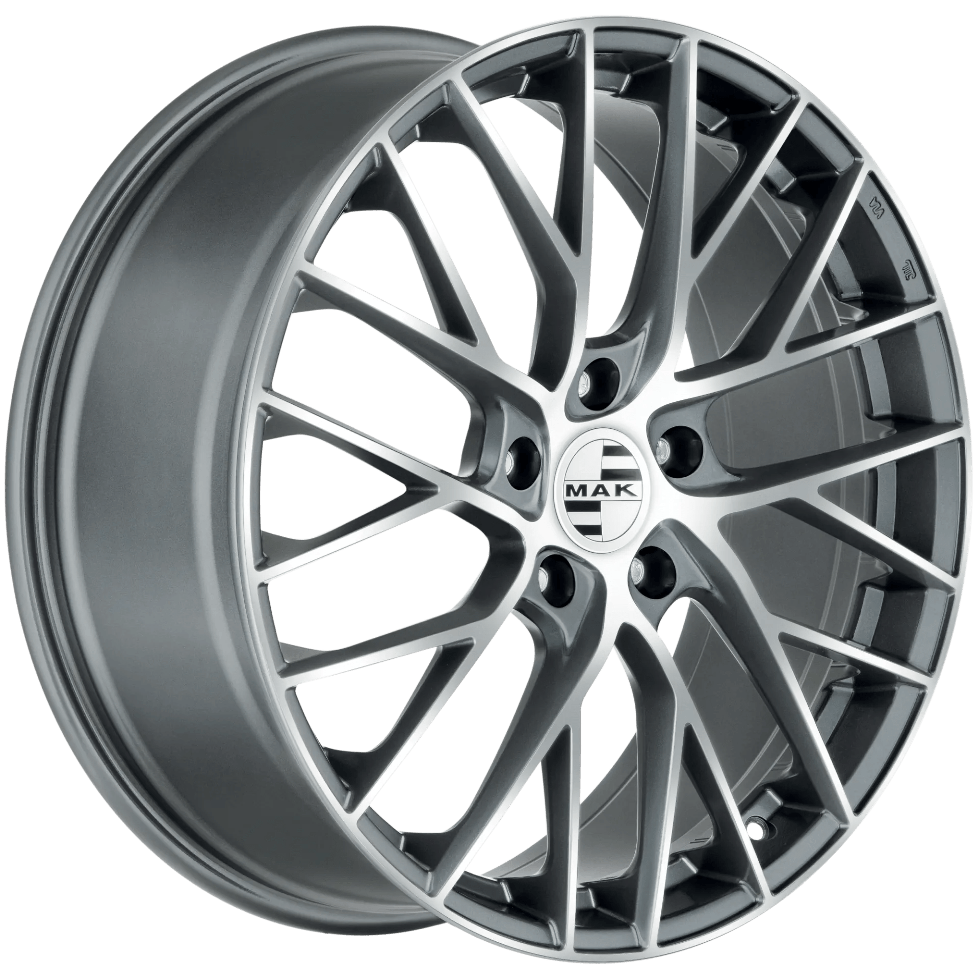 Jante MAK MONACO-D GUN MET-MIRROR FACE 11.5J21 5X130 ET67